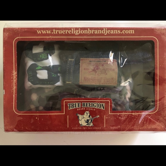 ❌SOLD❌ True Religion 3 Piece Infant Giftset NIB - Picture 9 of 9
